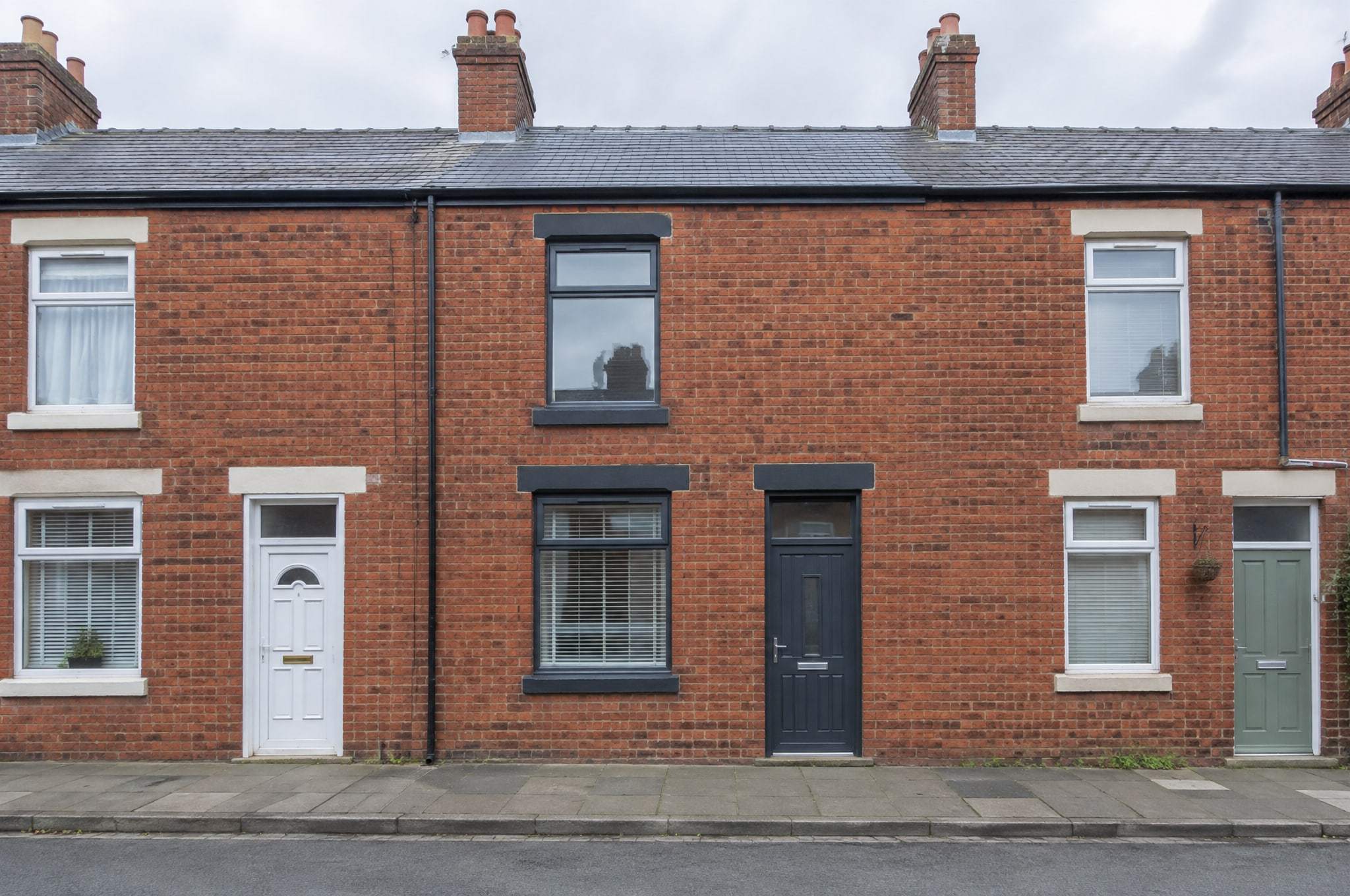 Ducie Road, Barton Hill: the front of the terrace