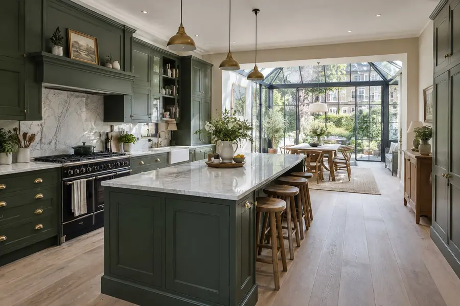 Kitchen and breakfast room