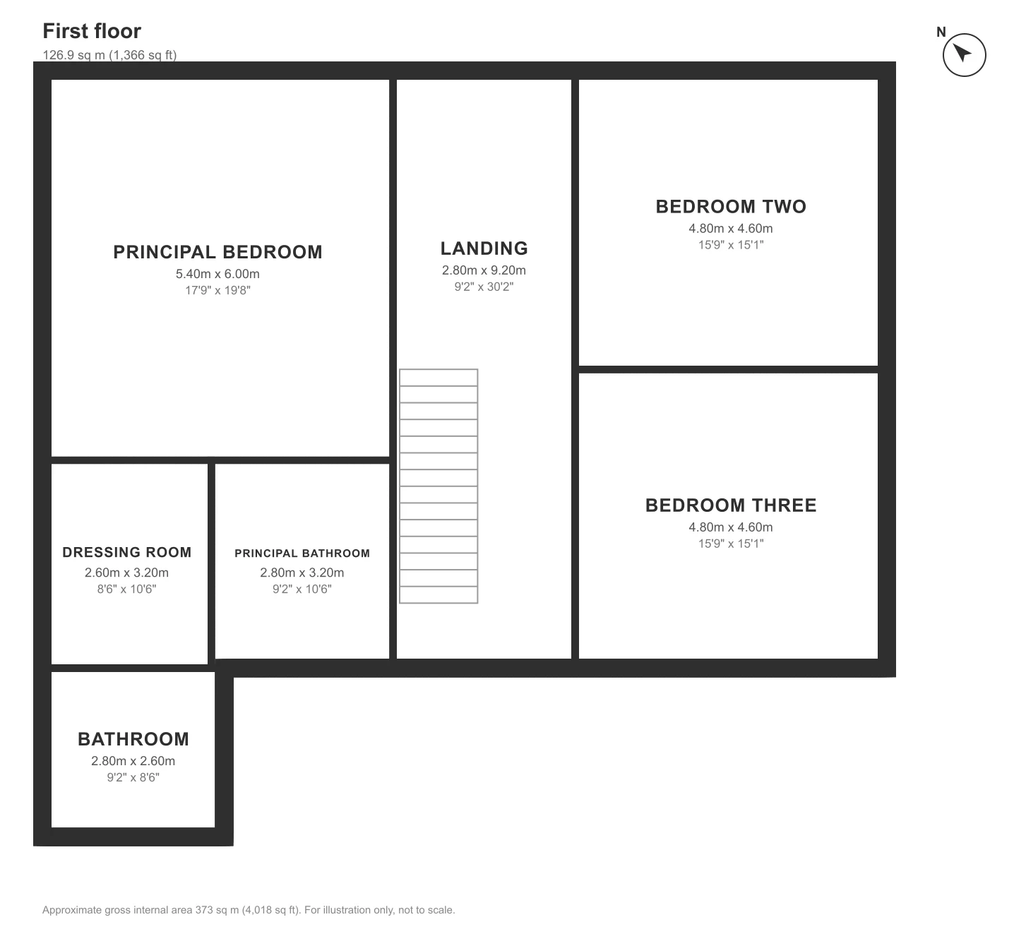 Floor plan, Chelsea Square, Chelsea: First floor
