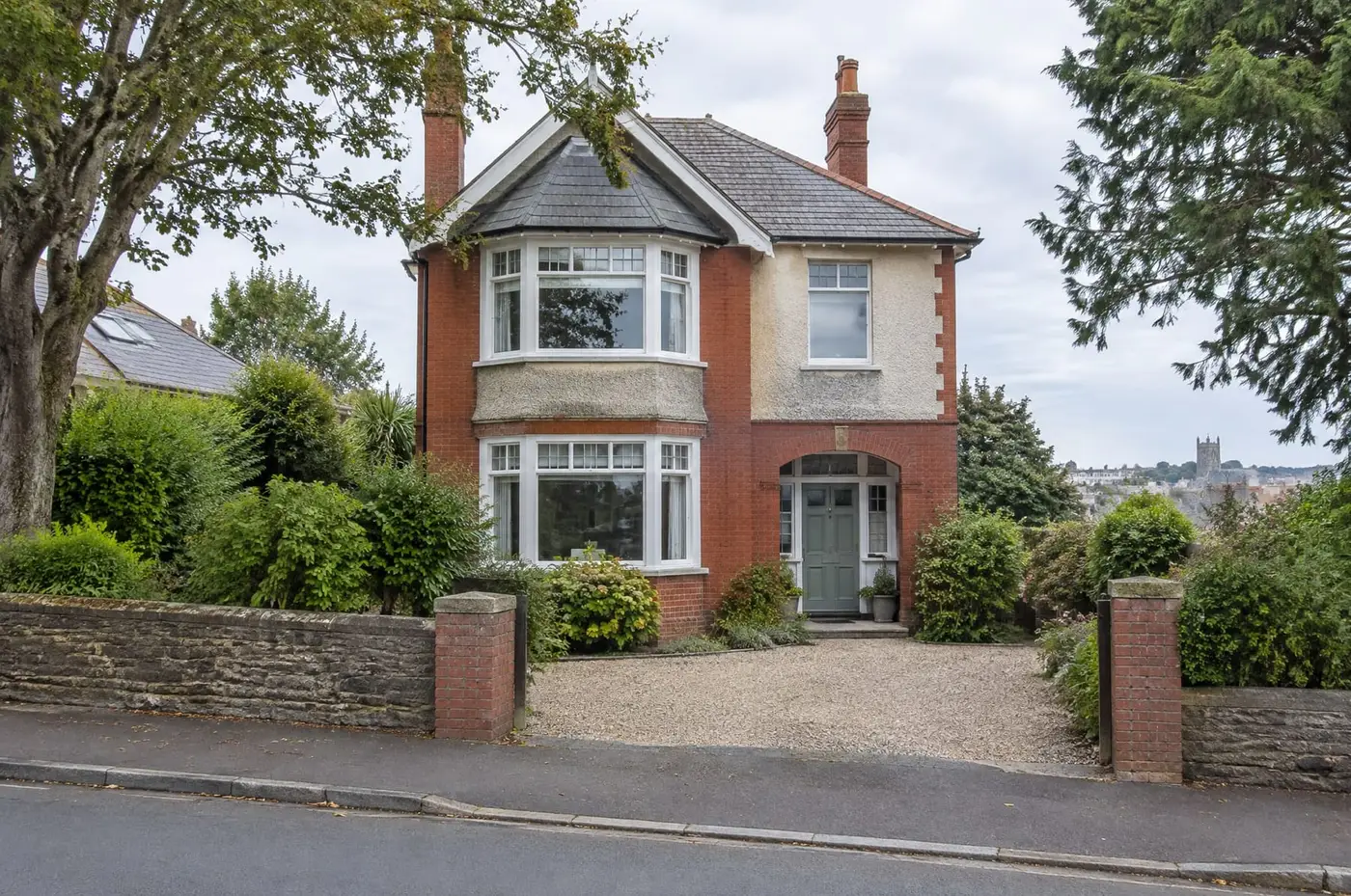 Elmfield Road, Gosforth, from the front
