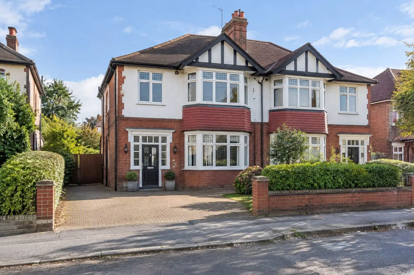 Kingsley Close, Kenton, from the front