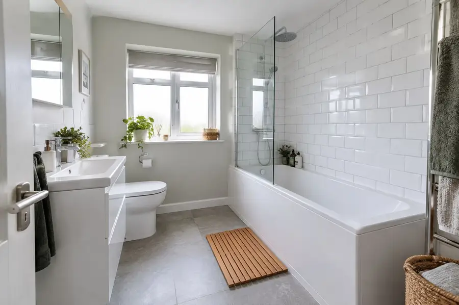 The bathroom