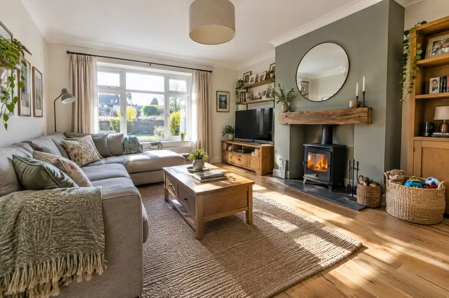 The living room