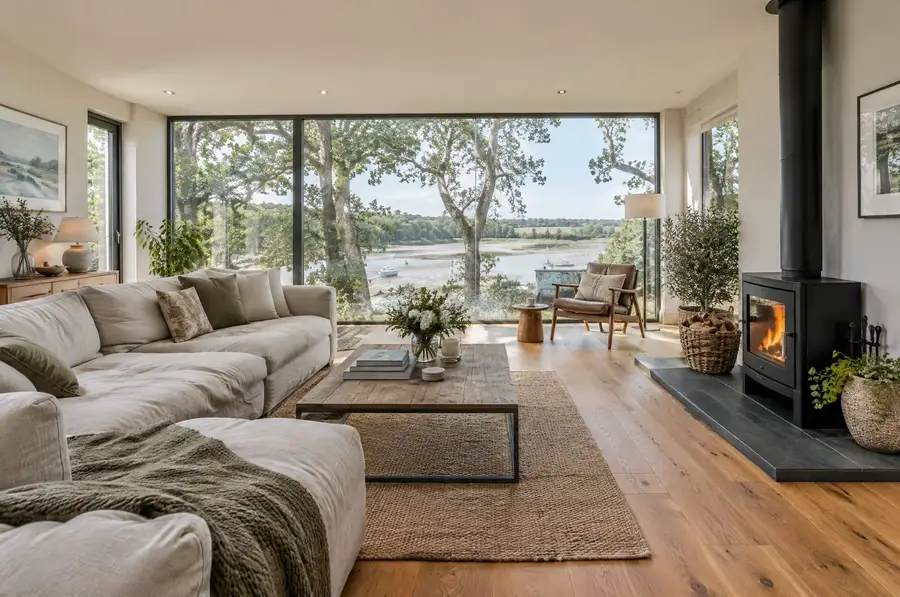 The living room