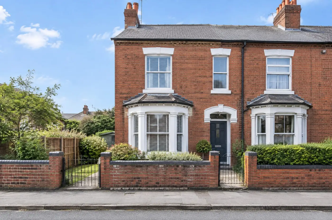 Priory Avenue, Heaton, from the front