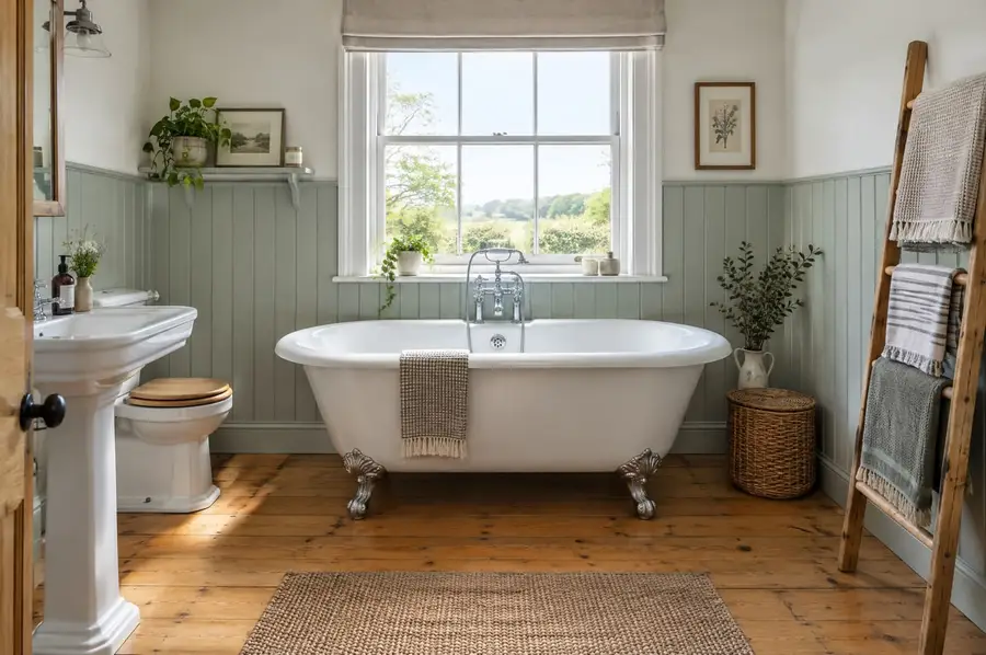 The bathroom